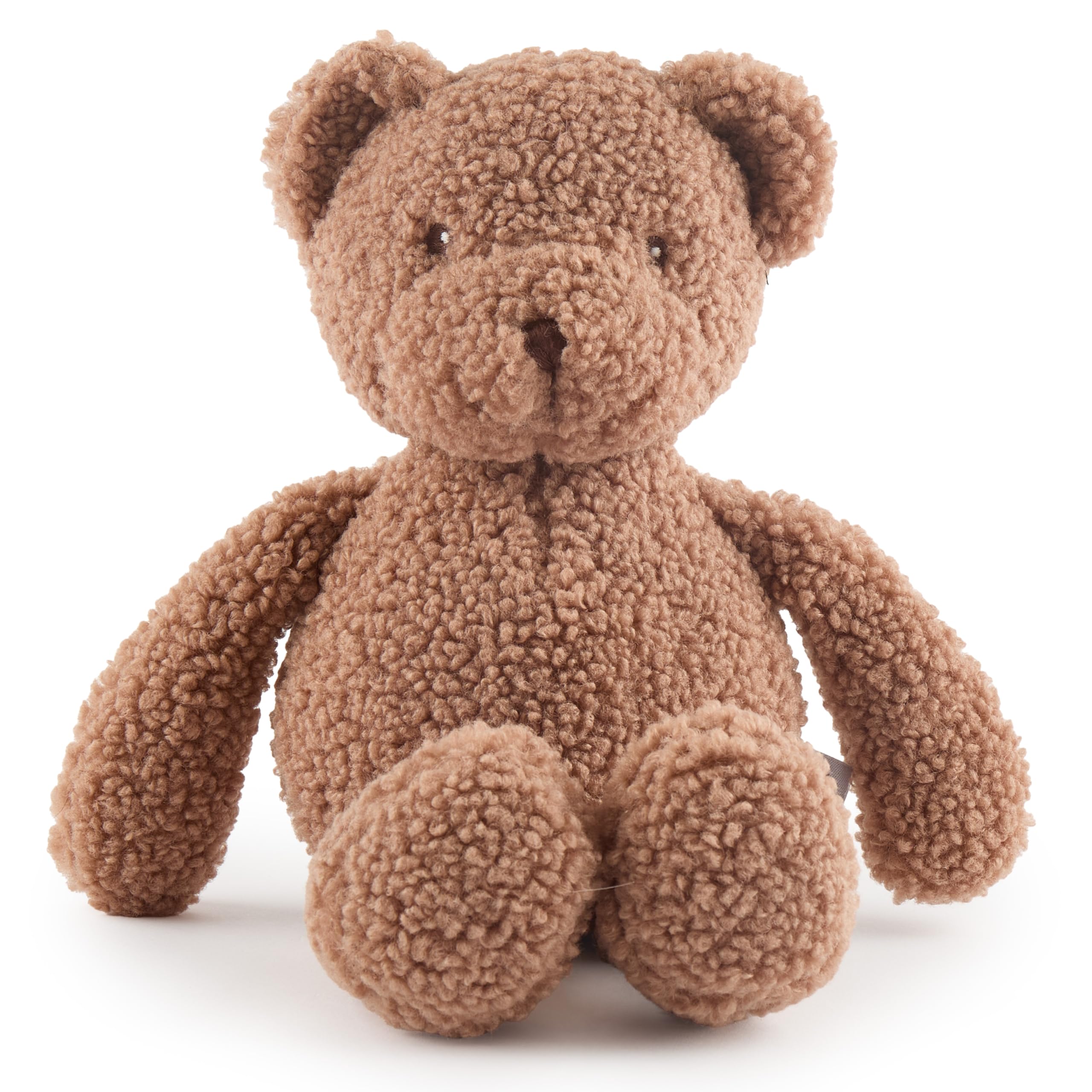 Bieco Kuscheltier Bär Mika | 37 cm | Teddybär aus Bouclé | Plüschbär | Plüschtier Teddy XXL Tedy Bear Plüschtier
