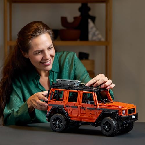 LEGO Technic 42177 Mercedes-Benz G 500 Professional Line, Luxus-Geländewagen Modellauto Bausatz & Sammlerset für Erwachsene