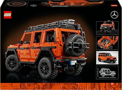 LEGO Technic 42177 Mercedes-Benz G 500 Professional Line, Luxus-Geländewagen Modellauto Bausatz & Sammlerset für Erwachsene