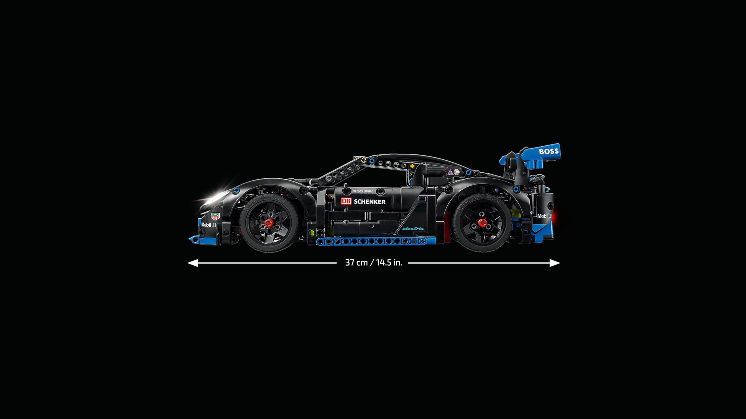 LEGO Technic 42176 Porsche GT4 e-Performance Rennwagen, ferngesteuertes Modellauto & interaktiver Bausatz für Kinder ab 10 Jahren