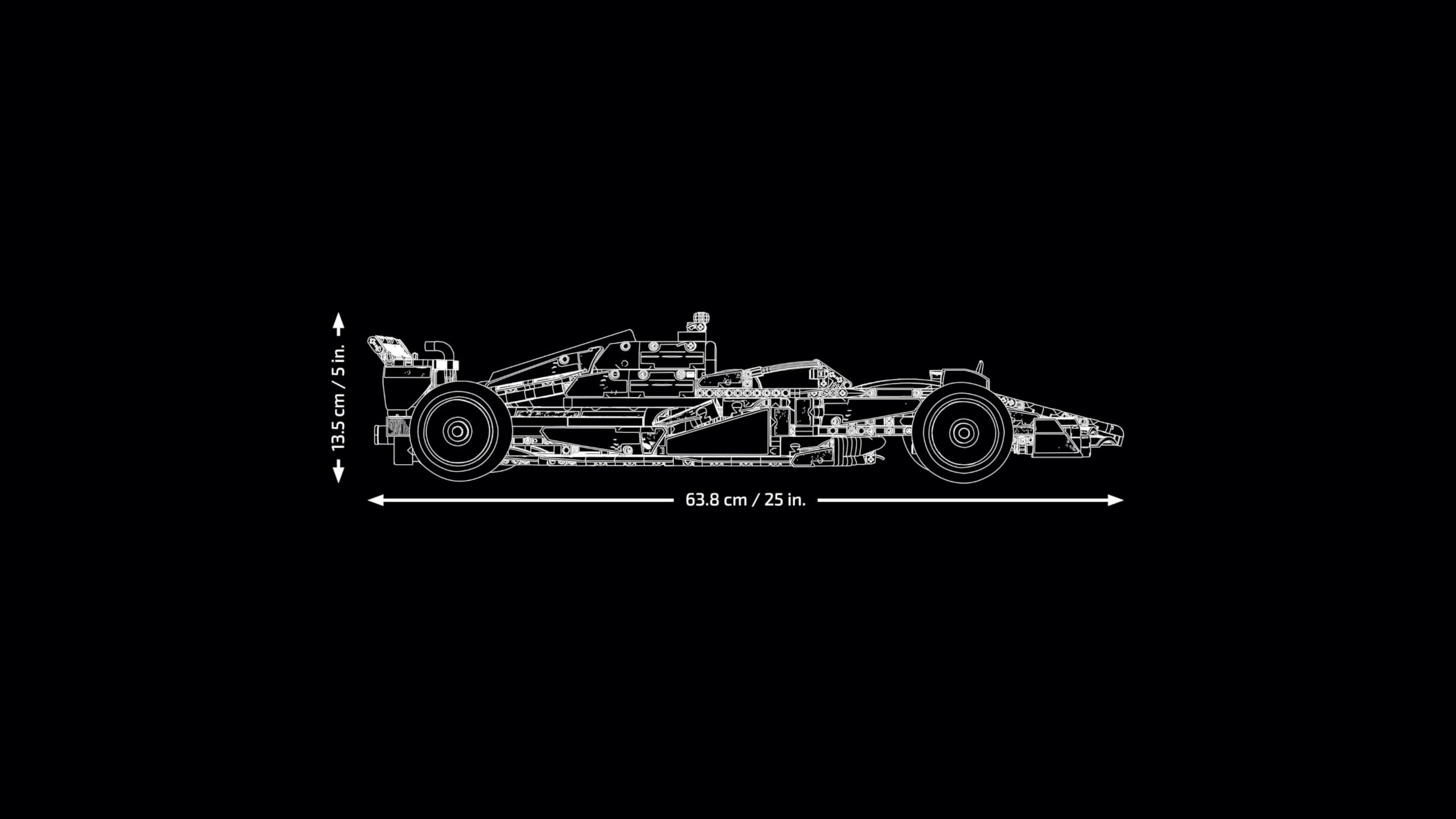 LEGO Technic 42171 Mercedes-AMG F1 W14 E Performance, maßstabsgetreuer Rennwagen Modellbausatz & Sammlerset für Erwachsene, Formel 1 Fans