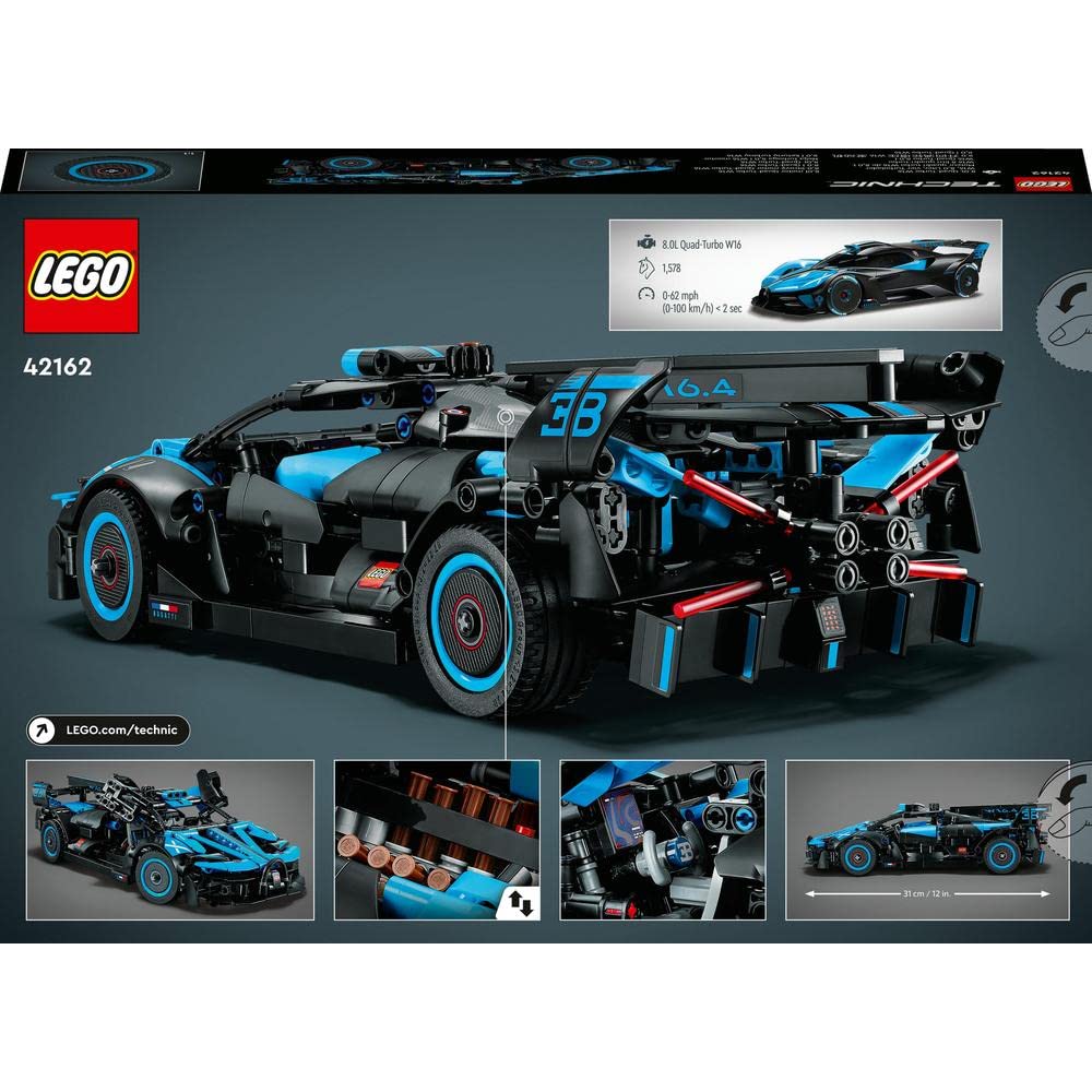 LEGO TECHNIC 42162 Bugatti Flitzer Agile Blue