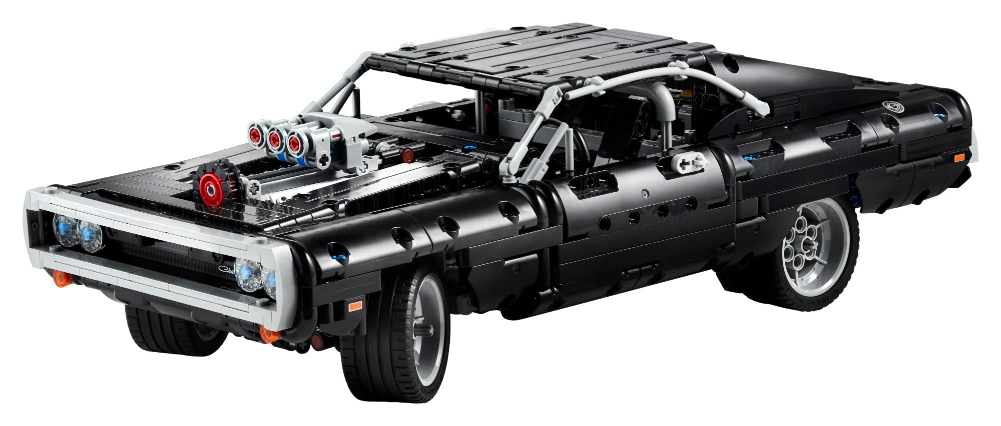 LEGO 42111 Technic Dom's Dodge Charger, Fast and Furious Modellauto Bauset, Jungen, Mädchen, Männer, Frauen, ikonisches Sammlerset