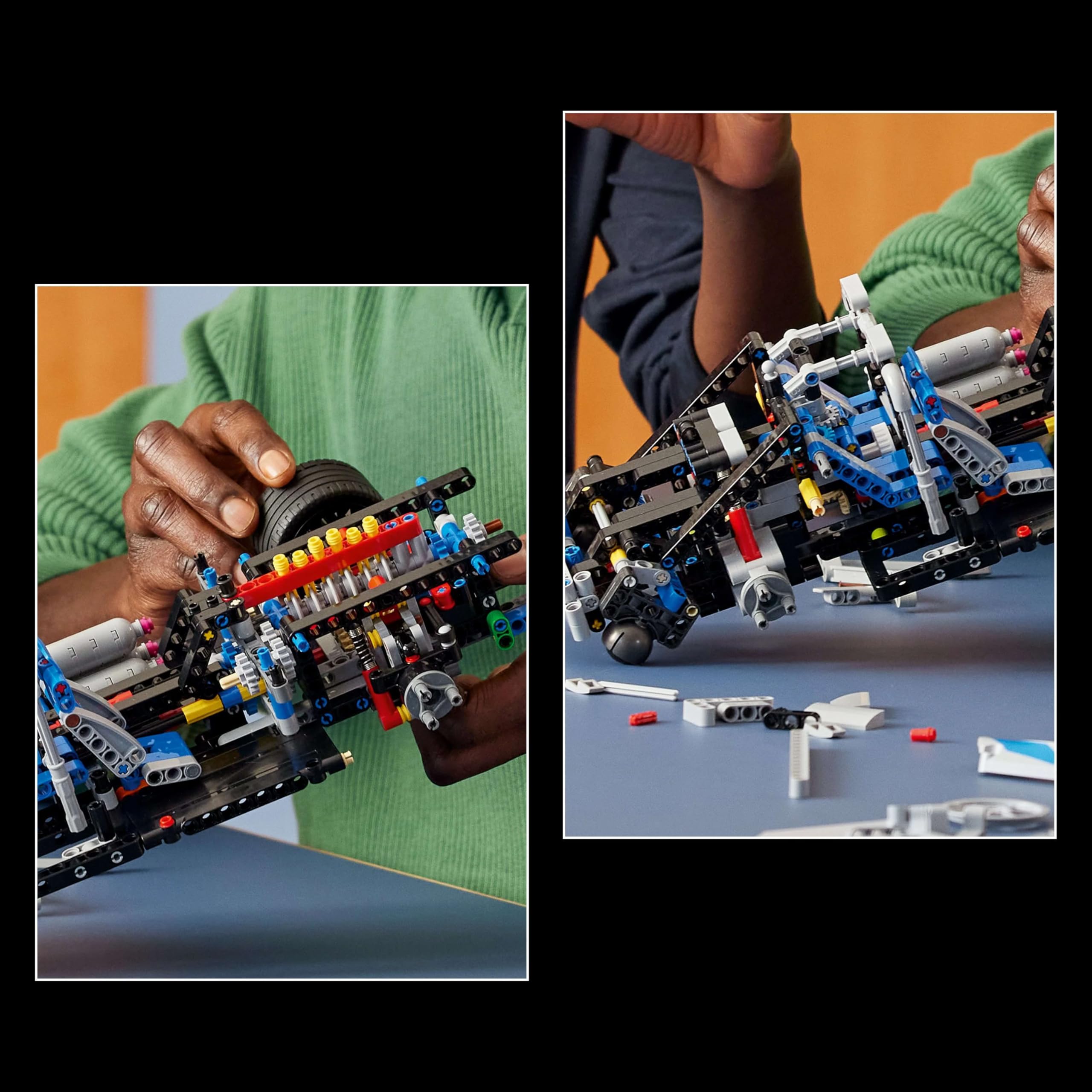 LEGO Technic 42210 2 Fast 2 Furious Nissan Skyline GT-R R34, Automodell-Bausatz für Erwachsene mit Driftfunktion, Lenkung & 6-Zylinder-Motor