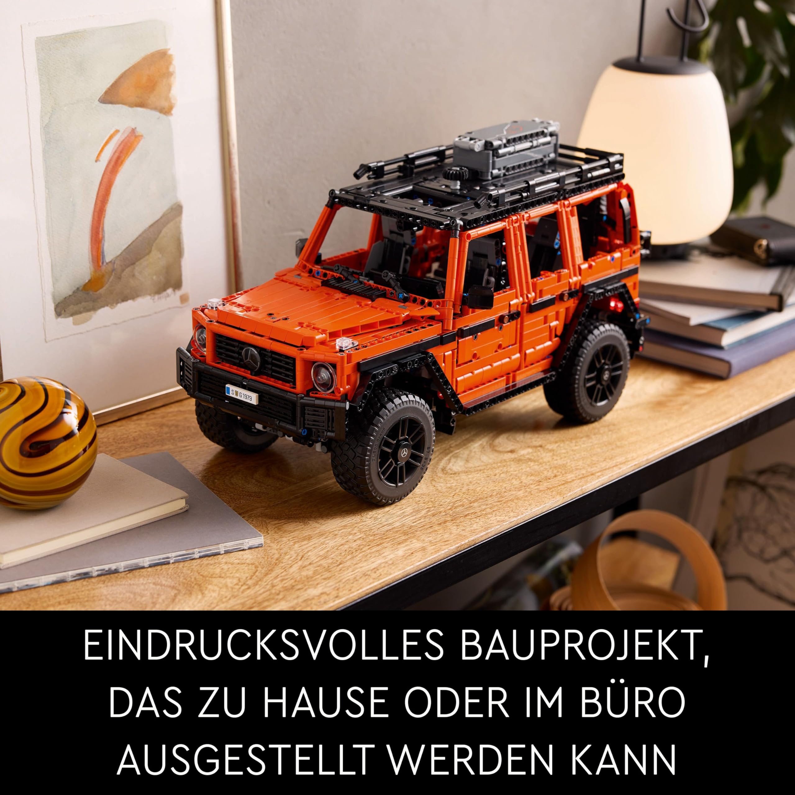 LEGO Technic 42177 Mercedes-Benz G 500 Professional Line, Luxus-Geländewagen Modellauto Bausatz & Sammlerset für Erwachsene
