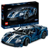 LEGO Technic 42154 Ford GT 2022, Supercar Modellauto 1:12 mit authentischen Details, fortschrittlicher Bausatz & Sammlerset für Erwachsene