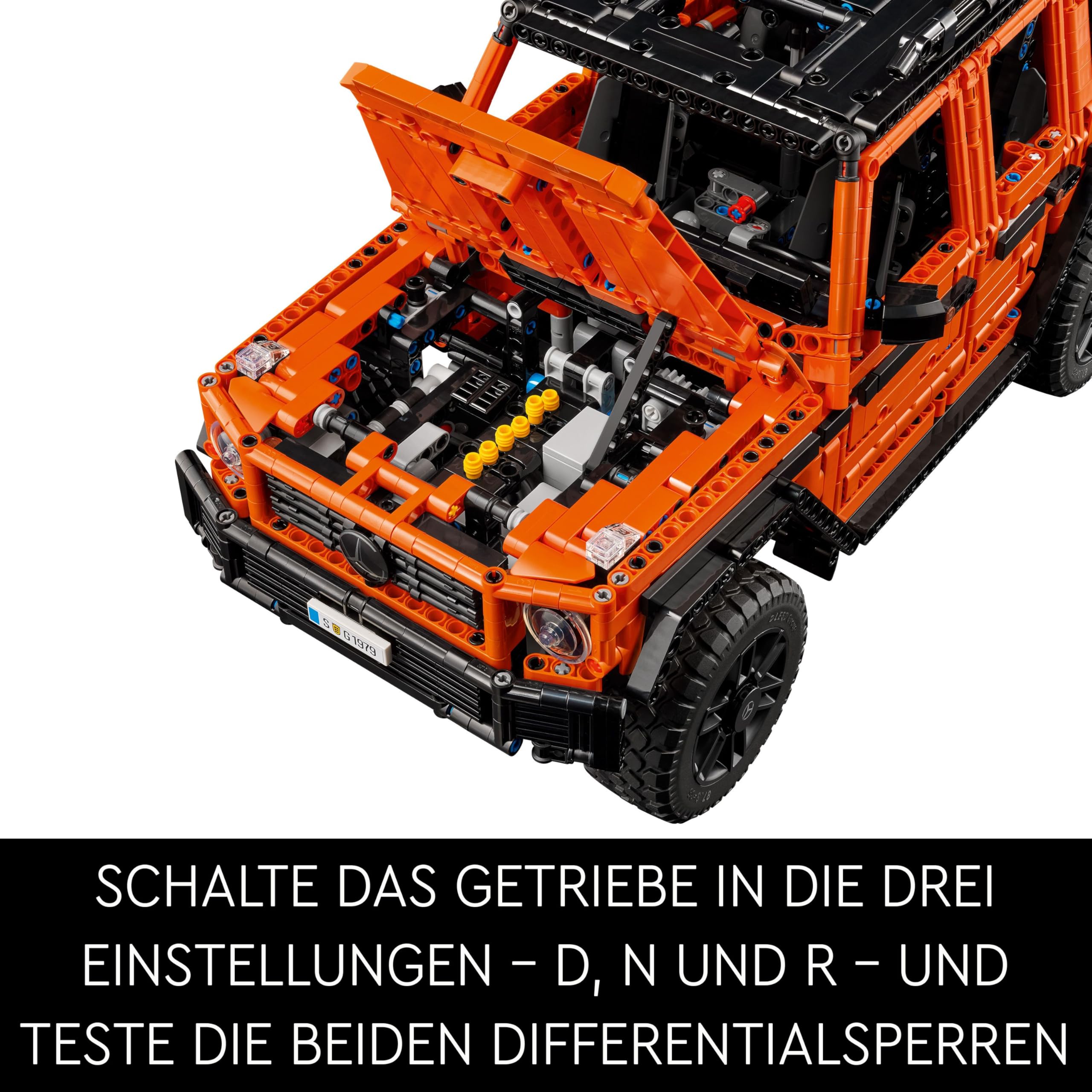 LEGO Technic 42177 Mercedes-Benz G 500 Professional Line, Luxus-Geländewagen Modellauto Bausatz & Sammlerset für Erwachsene
