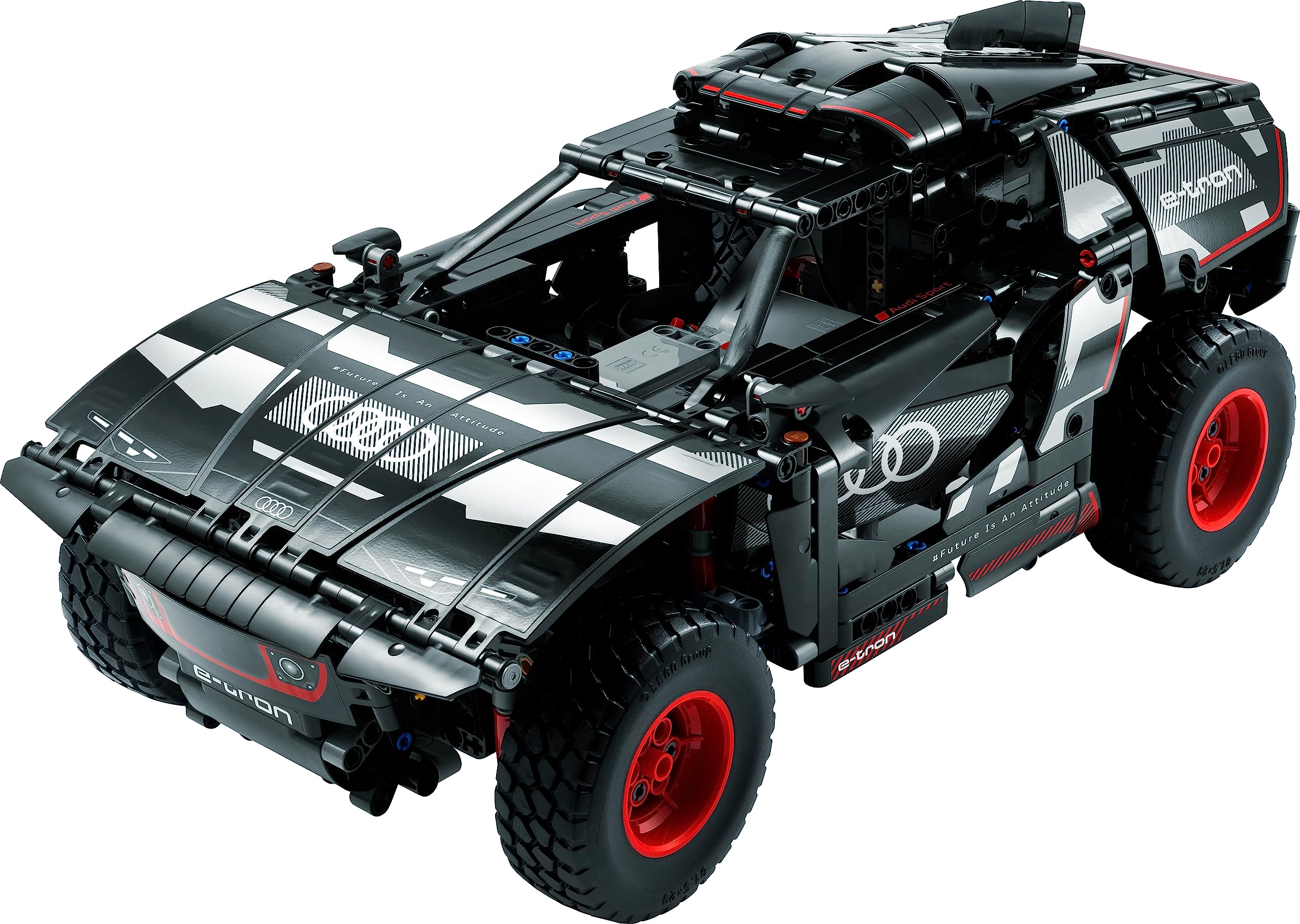 LEGO Technic 42160 Audi RS Q e-tron, ferngesteuertes Rallye-Auto mit App Control+, RC Dakar Geländewagen Bausatz für Kinder ab 10 & Fans